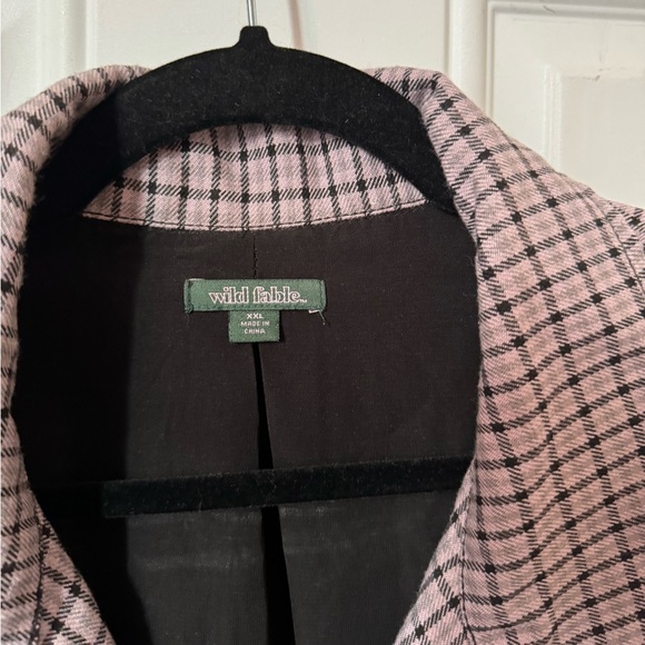 WILD FABLE • Plaid Lavender Crop Jacket Plus Size XXL - Picture 4 of 8